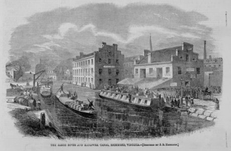 1865 James River and Kanawha canal photo