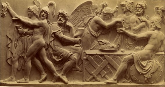 1867 Ernst Alpers Photo Wilhelm Engelhard Nordisches Heldenleben Edda-Fries, Theodor Schulzes Buchhandlung Hannover (23)