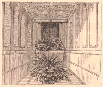 18681128 - Le Monde illustré - Intérieur du tombeau des Rotschild