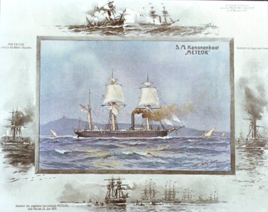 1870 Meteor vor Havanna