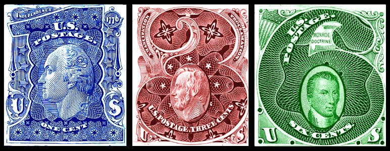 1869 Stamp Essays Continental Banknote Co.