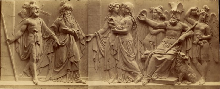 1867 Ernst Alpers Photo Wilhelm Engelhard Nordisches Heldenleben Edda-Fries, Theodor Schulzes Buchhandlung Hannover (22)