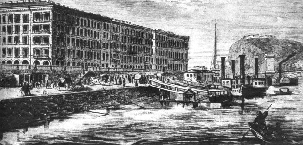 1870-es évek, Duna korzó