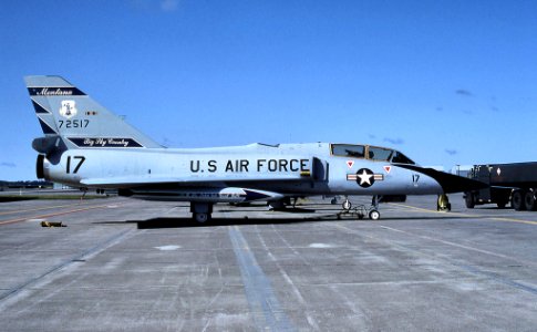 186th Fighter-Interceptor Squadron F-106 Delta Dart 57-2517