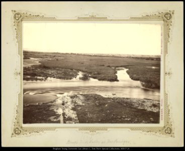 1874- Black Fork Valley at Fort Bridger