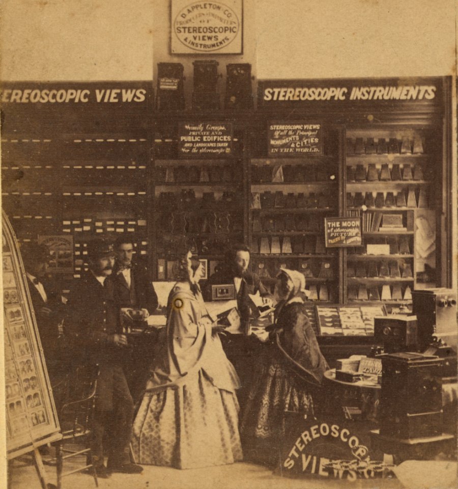 1870s D Appleton & Co stereoscopic views and implements Broadway NYC LC detail2