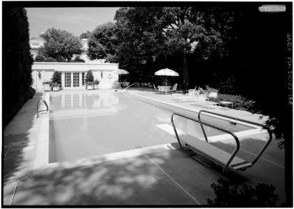 188 south grounds view of pool