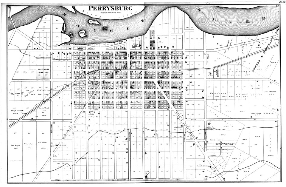 1886 Perrysburg Ohio