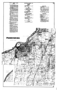 1886 Perrysburg Ohio map