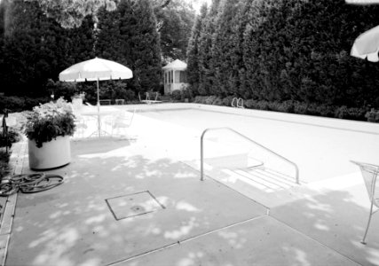 189. South Grounds; View of Pool