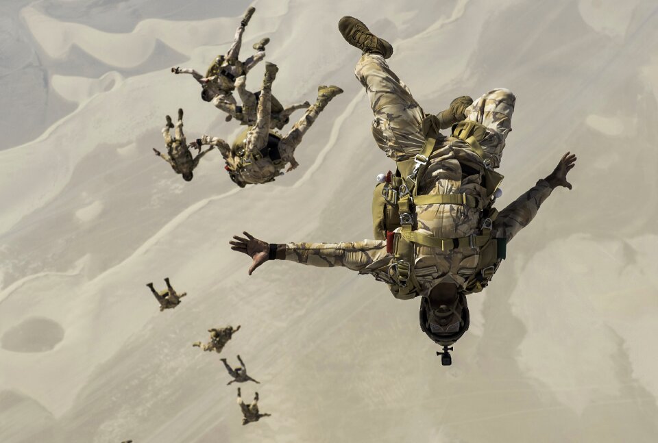 Spec ops jump skydive