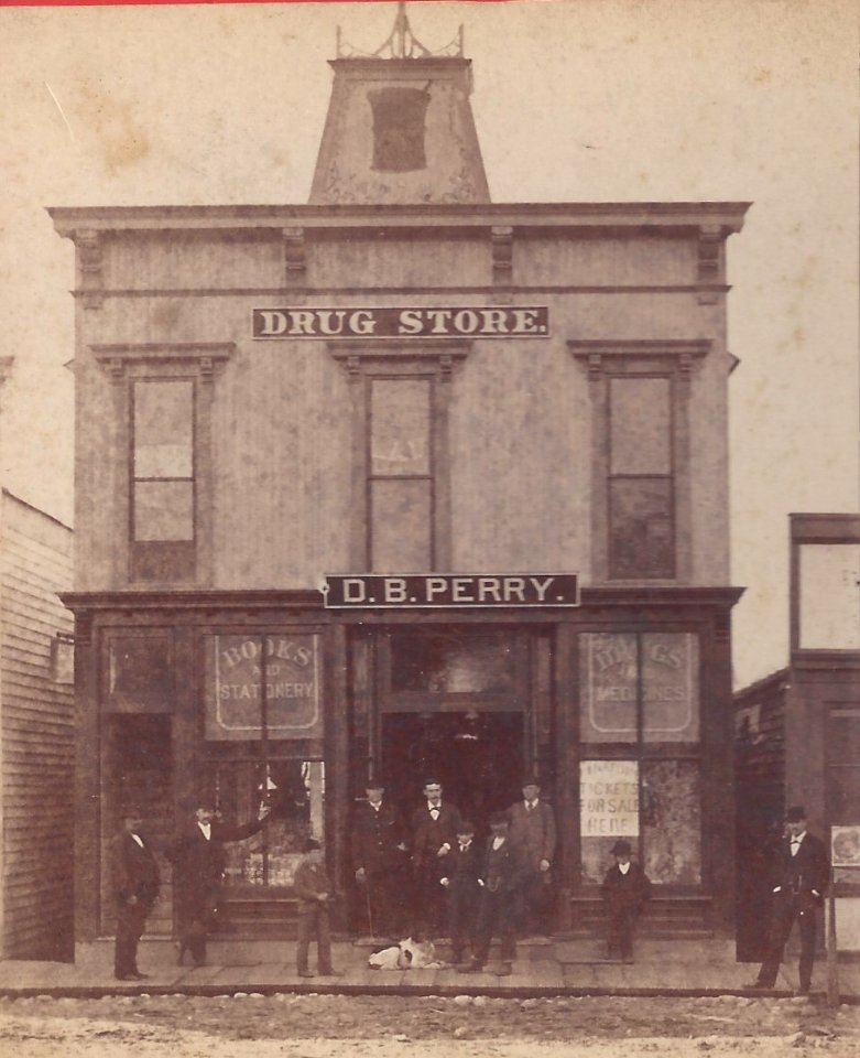 1888 D.B. Perry Drug Store, Flushing MI