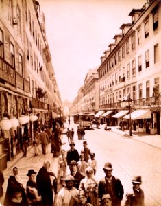 1890 - Rua augusta - Lisboa