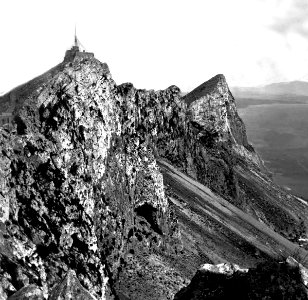 1890s G Washington Wilson - Signal Station photo