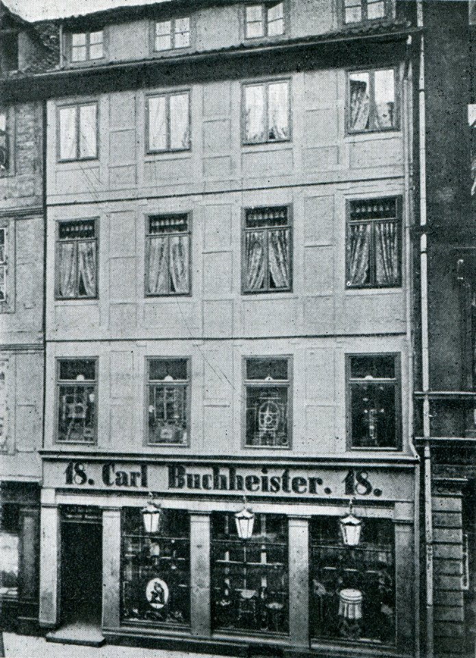 1890er Jahre circa Carl Buchheister, Tapisserie-Manufactur, Knochenhauerstraße 18