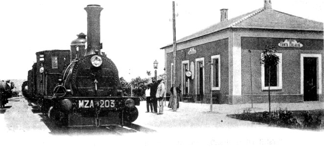 1890~. Estación de Santa Eulalia