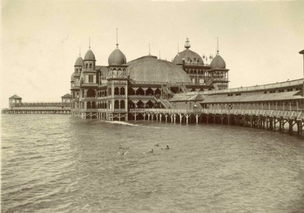1890s detail, Saltair, Gt. Salt Lake, North Front, C.R. Savage. (cropped)