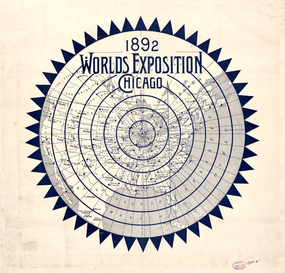 1892 Worlds Exposition Chicago
