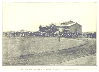 JOBURG (1893) Wanderers Club, athletic sports photo