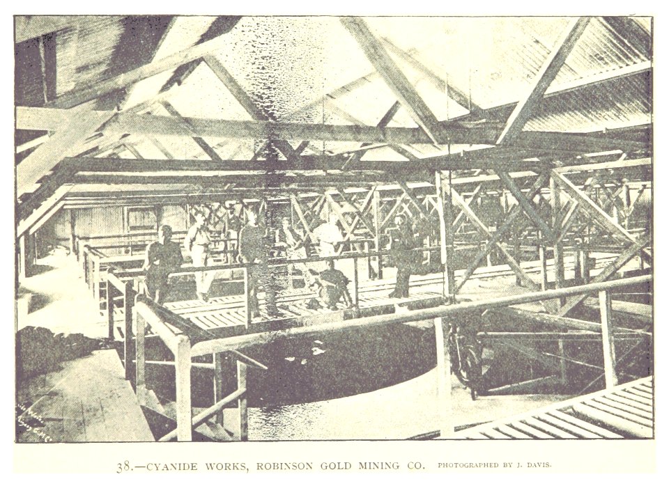 ROBINSON GOLD MINING CO. cyanide works
