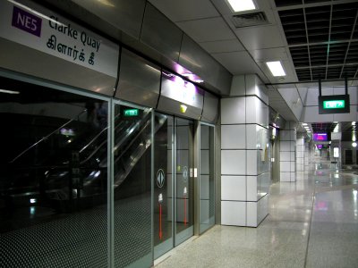 Clarke Quay MRT Station, Aug 06