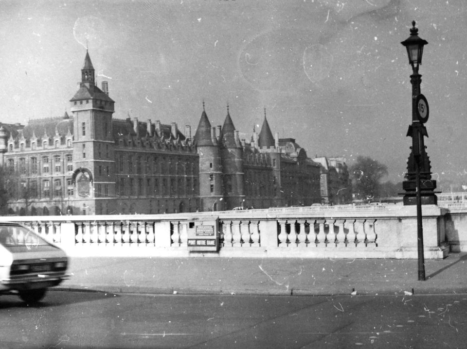 Conciergerie and Pont Notre-Dame, Paris 1981