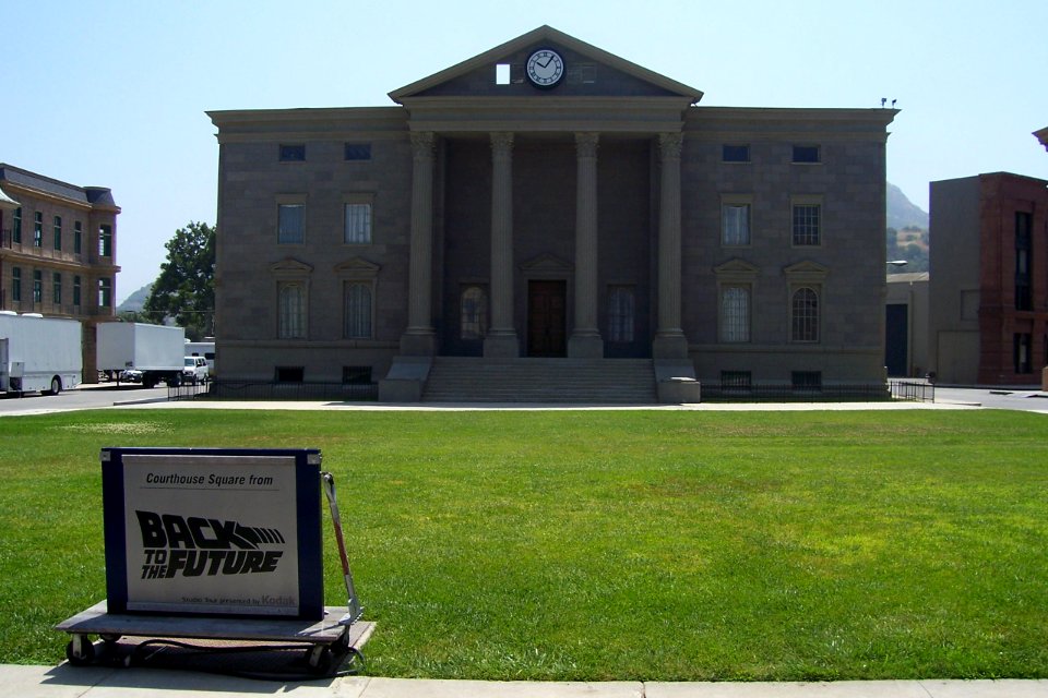 Court house from Back to the Future films