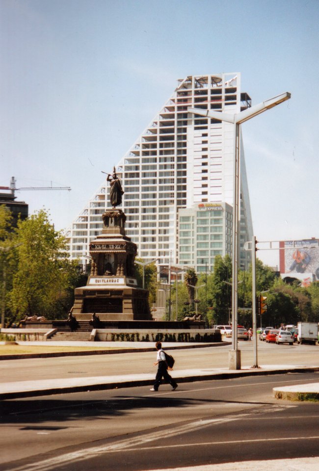 Cuauhtemoc-Denkmal in Mexiko-Stadt