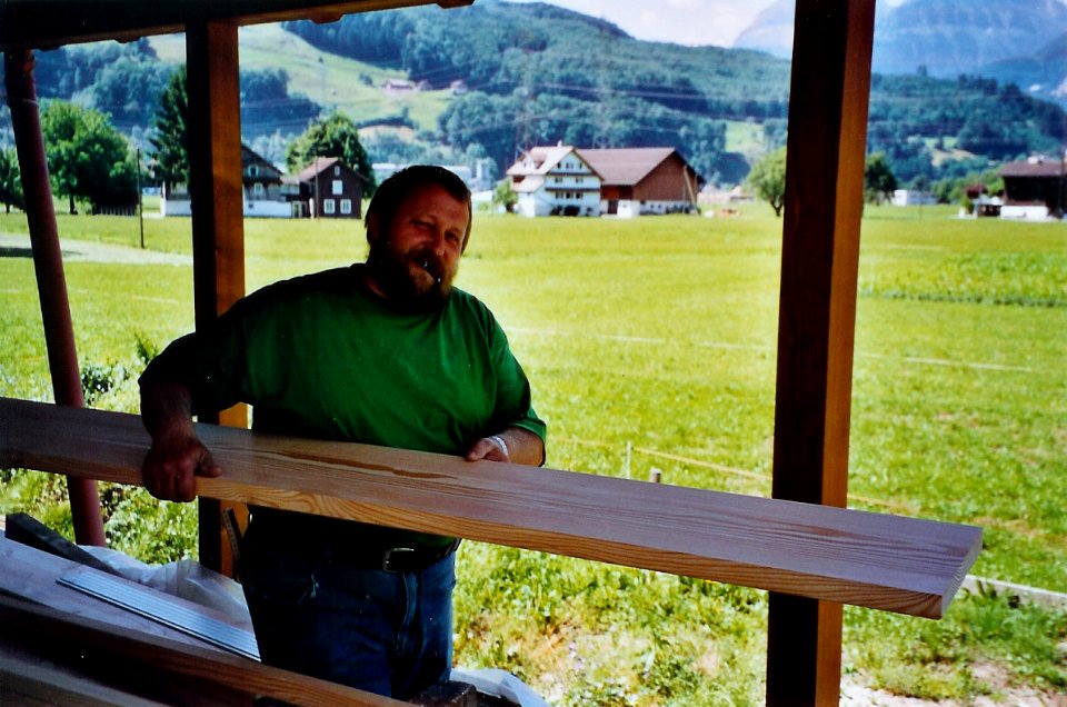 Daniel als Zimmermann