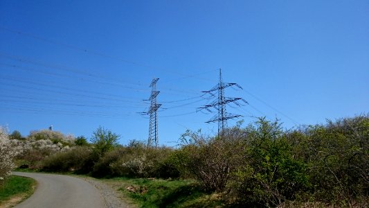 Detail 380-kV-Verzweigung