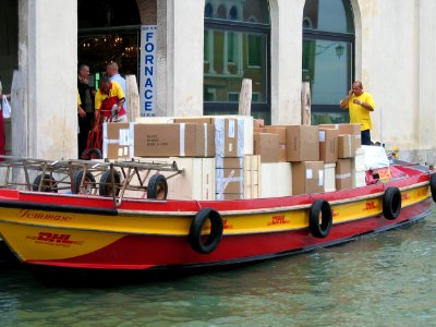 DHL Boat