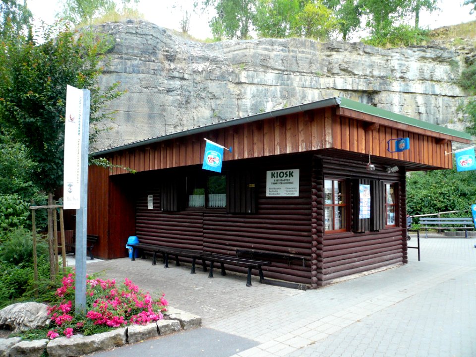 Eberstadter Tropfsteinhöhle, Kiosk