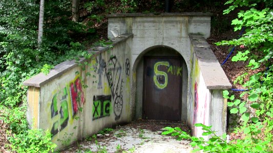 Eingang Bunkeranlage Reichskanzlei Dienststelle Berchtesgaden
