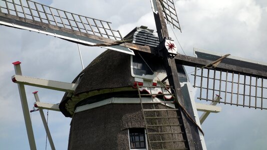 Historic building mill blades wicks photo