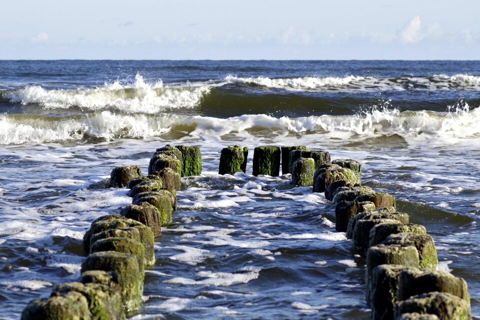 Sea foam water ocean photo