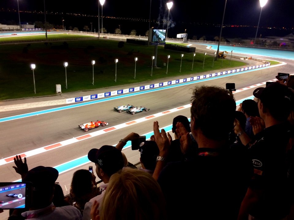 F1 2017 UAE After Finish