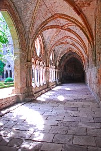 F10 53 Abbaye de Fontfroide.Westgalerie.0016