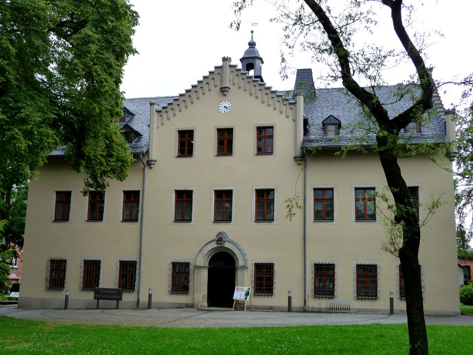 Falkenstein Vogtland Schloss aus dem Jahre 1860