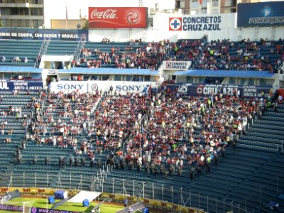 Fans des CF Atlante im Estadio Azul