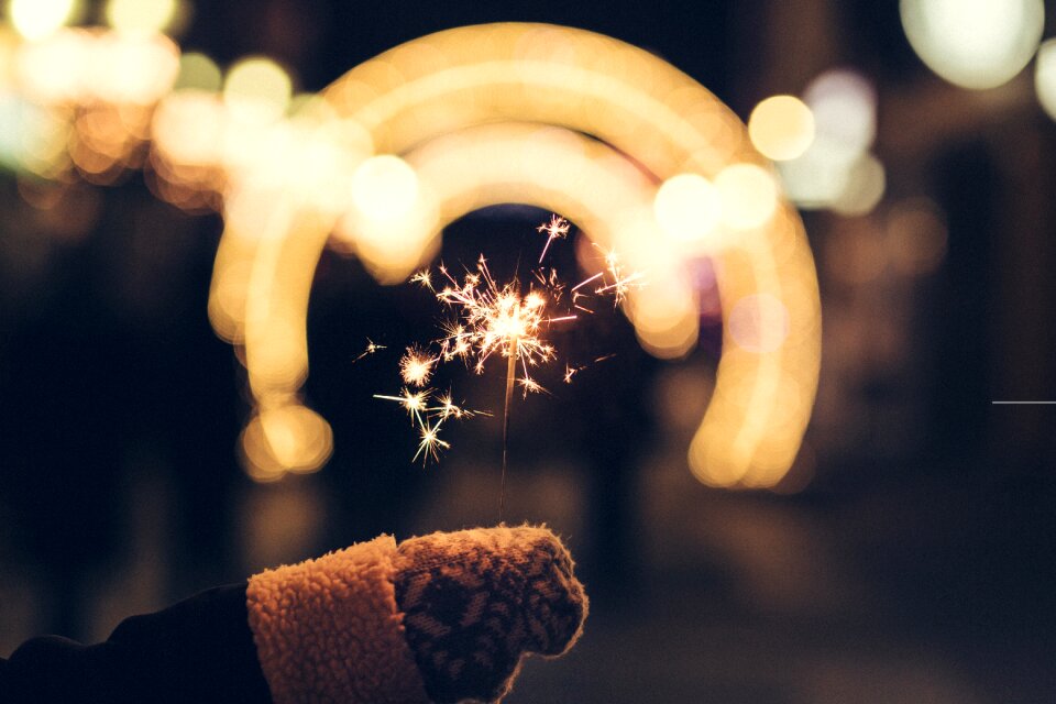 Bokeh celebrations christmas