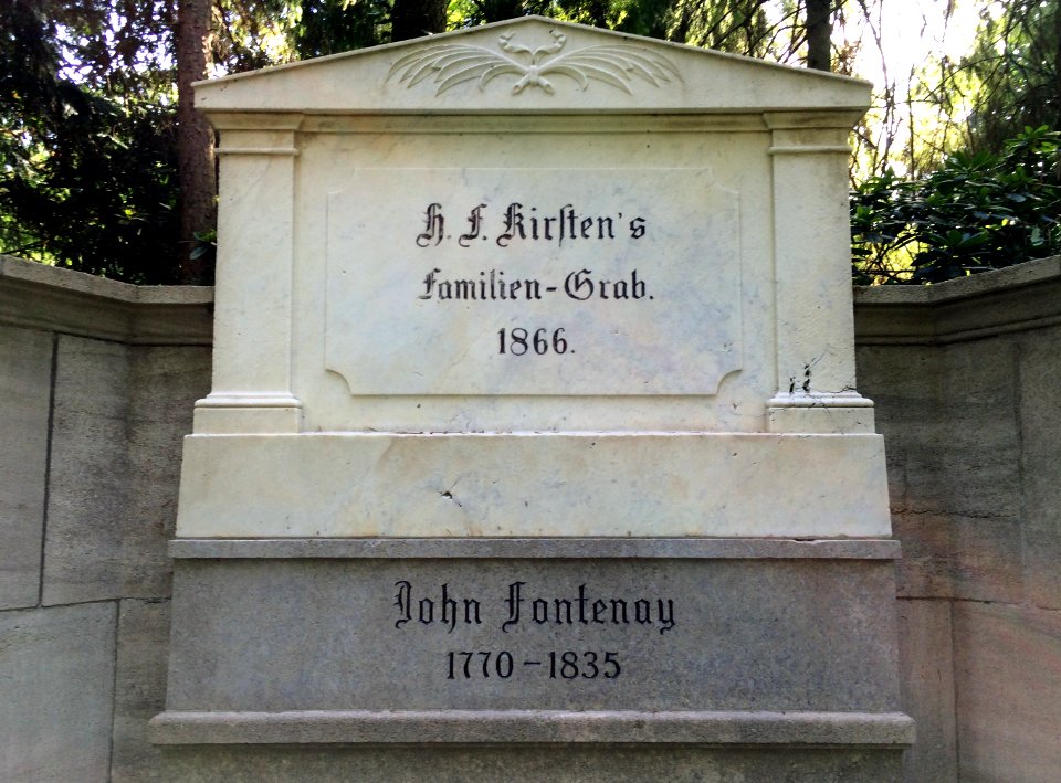 Familiengrab Kirsten- Fontenay
