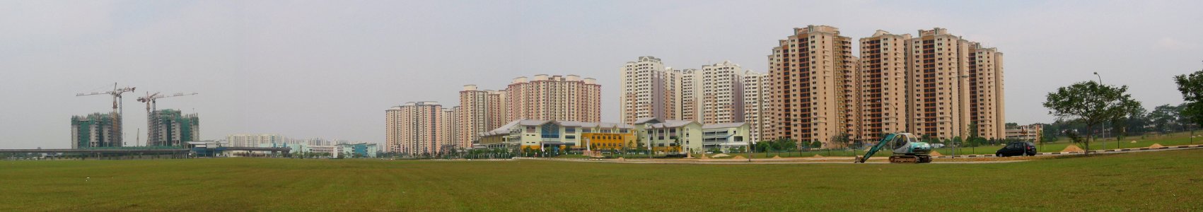 Fernvale, Sengkang, panorama, Aug 06