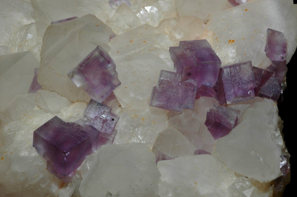 Fluorine sur quartz (Brésil)