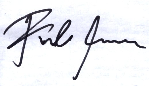 Frido Mann Signatur