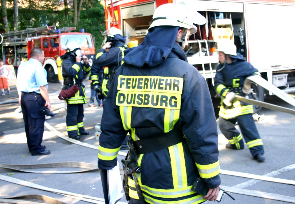 Freiwillige Feuerwehr Duisburg-Bissingheim Übung