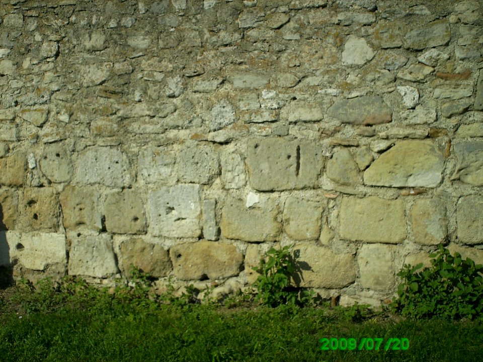 Friedhofsmauer Höflein , Westseite