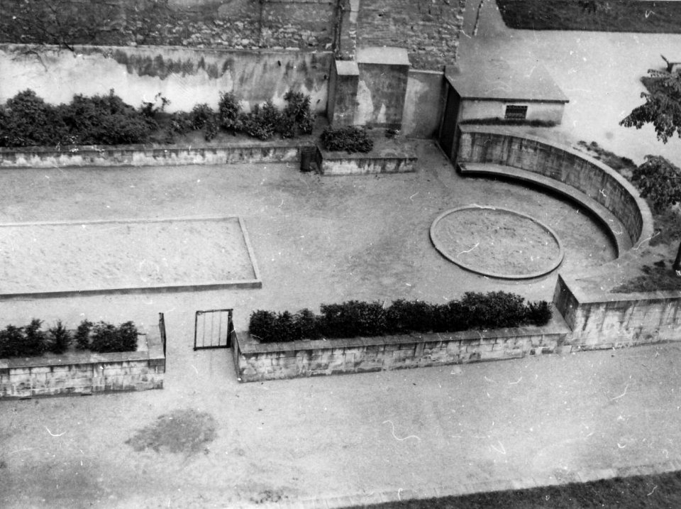 Garden between the hôtel d'Aumont and the Cité Internationale des Arts, Paris 1981 003