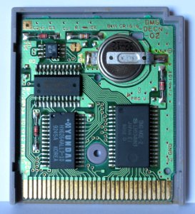 GB Cartridge Inside