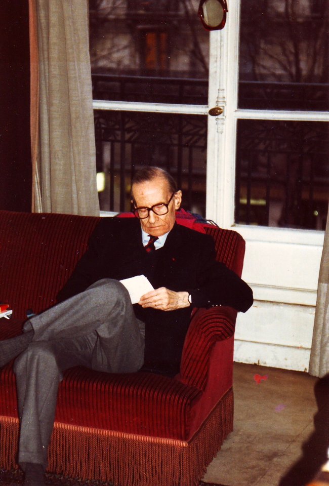 Georges Schehadé vers 1987