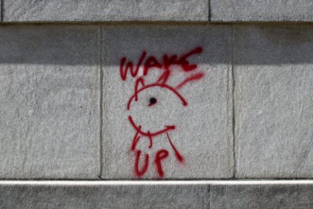 Graffiti from George Floyd protests in Indianapolis, 2020-06-01 18
